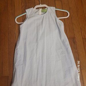 Castaway Nantucket Island Seersucker Girls Dress